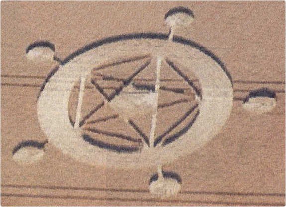 crop circle at Sompting |  July 17 2005