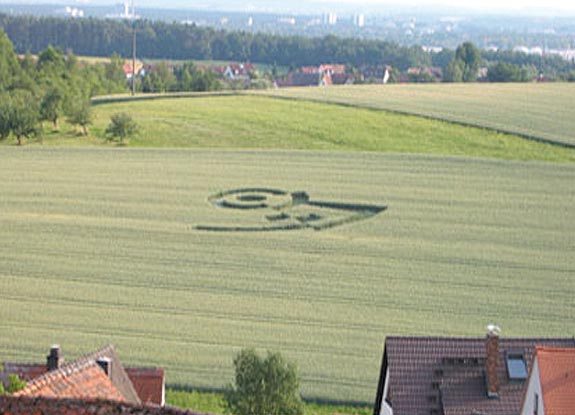 crop circle at Marloffstein | 2006 July 05