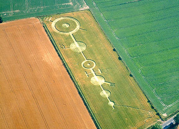 crop circle at Blofield |  July 05 2006