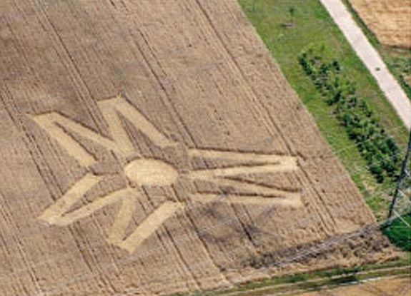 crop circle at Schwetzingen | 2006 July 10