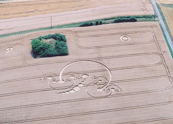 crop circle at Ehrsten | 2006 July 12