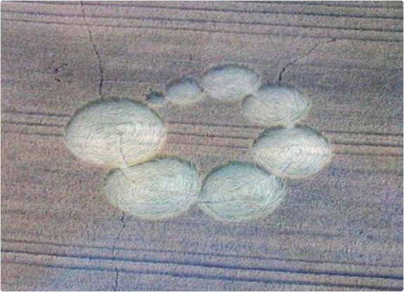 crop circle at Sarraltroff |late  July 2006