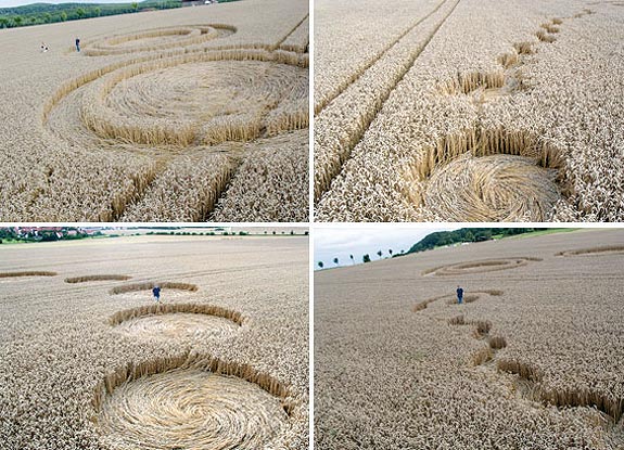 crop circle at Hannoversch-Münden |  August 01 2006