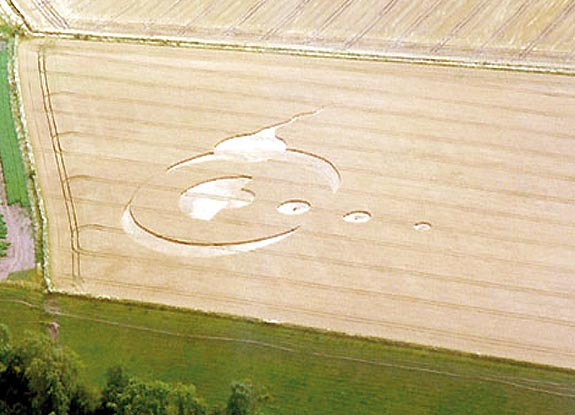 crop circle at Balmerino |  August 05 2006