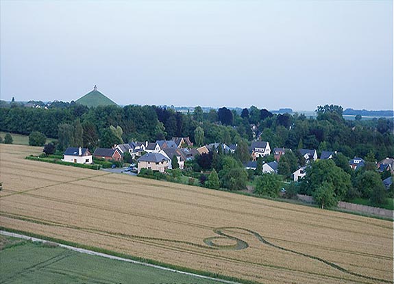 crop circle at Waterloo | early June 2007