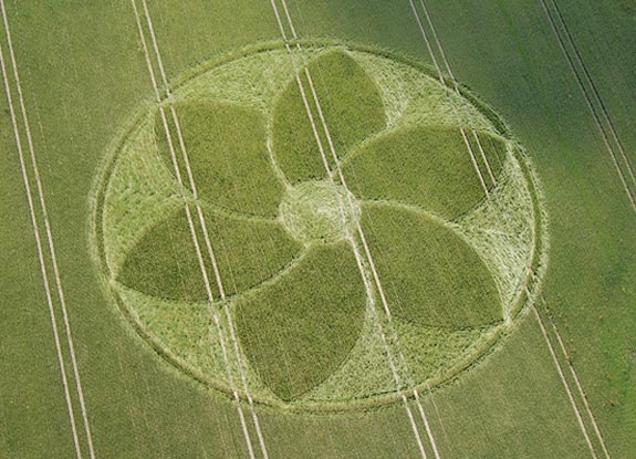 crop circle at Marlborough | June 22 2007