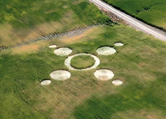 crop circle at Wilbur | June 29 2007