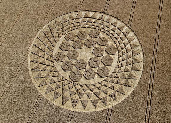 crop circle at Sugar Hill | August 01 2007
