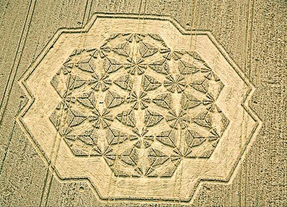 crop circle at West Overton | August 17 2007