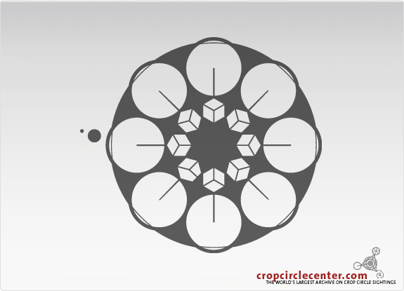 crop circle at North Down | August 19 2007
