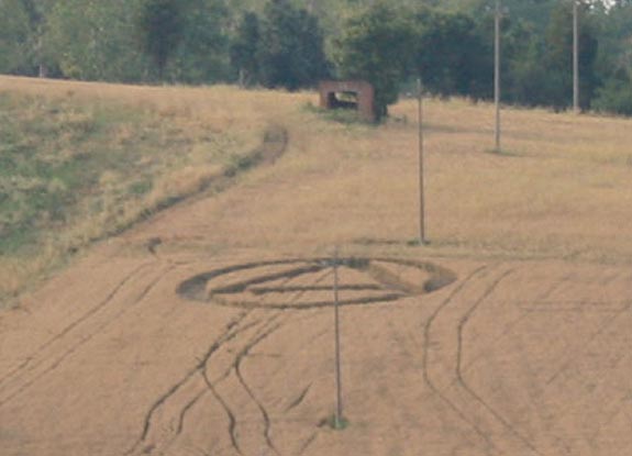 crop circle at Montecastello | May 27 2008