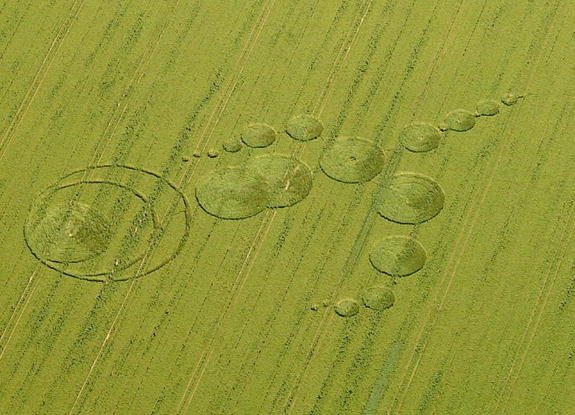 crop circle at Sutton | June 15 2008