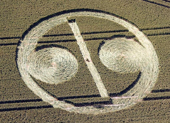 crop circle at Chiseldon | July 17 2008