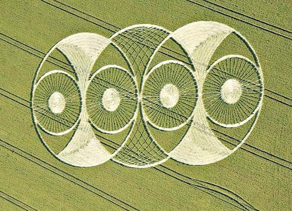 crop circle at Lockeridge | July 20 2008