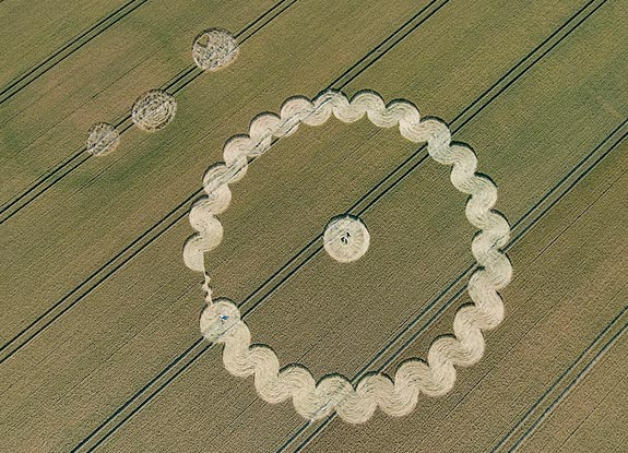 crop circle at Beckhampton | July 26 2008