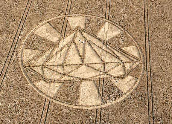 crop circle at Yatesbury | August 04 2008