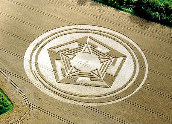 crop circle at Barton-le-Cley | August 14 2008