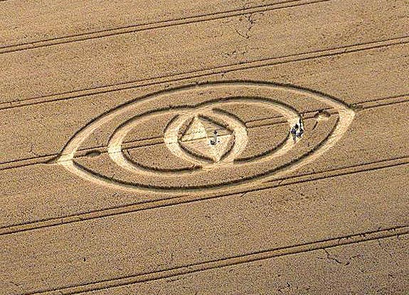 crop circle at Morgans Hill | August 24 2008