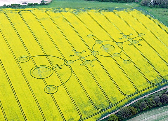 crop circle at Clatford | May 04 2009