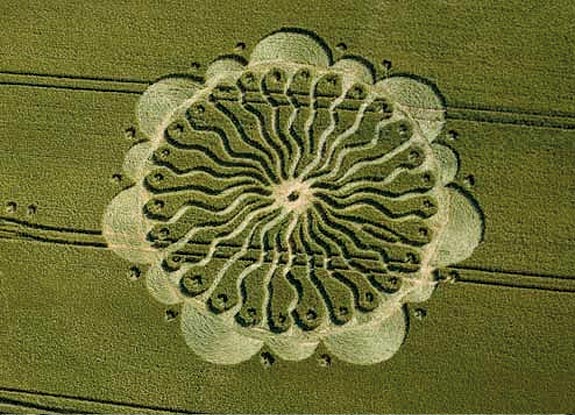 crop circle at Waden Hill | July 01 2009