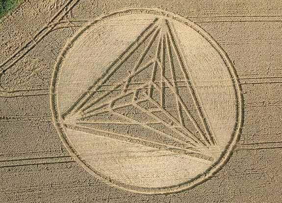 crop circle at Chesterton | July 09 2009