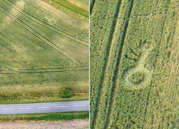 crop circle at Chesterton | July 09 2009