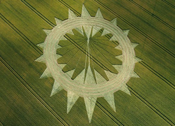 crop circle at All Cannings | July 10 2009