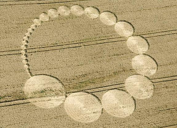 crop circle at Chesterton | July 09 2009