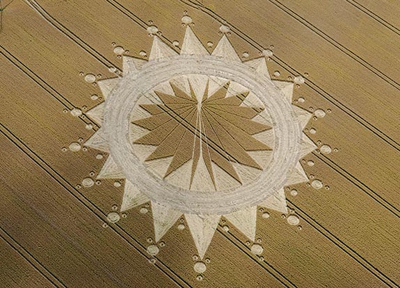 crop circle at All Cannings | July 13 2009