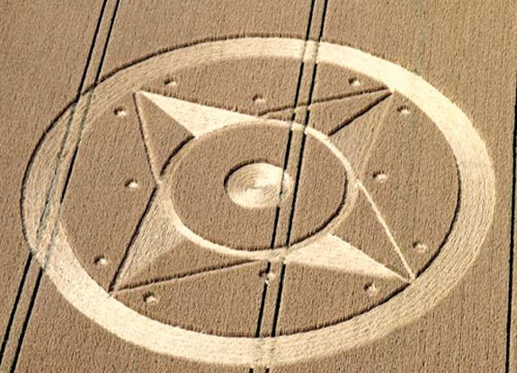 crop circle at Hinton Admiral | July 14 2009