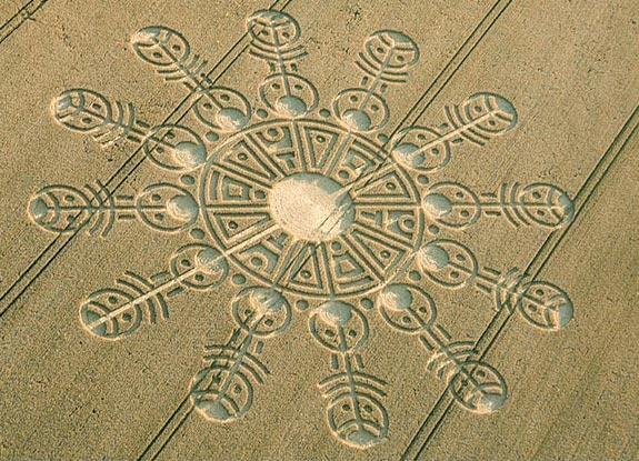 crop circle at Ogbourne Down | July 24 2009