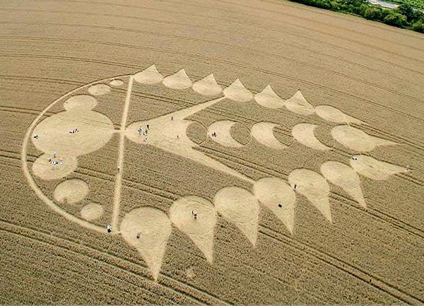 crop circle at Ogbourne St Andrews | July 29 2009