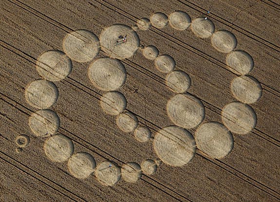 crop circle at Rollright Stones | August 03 2009