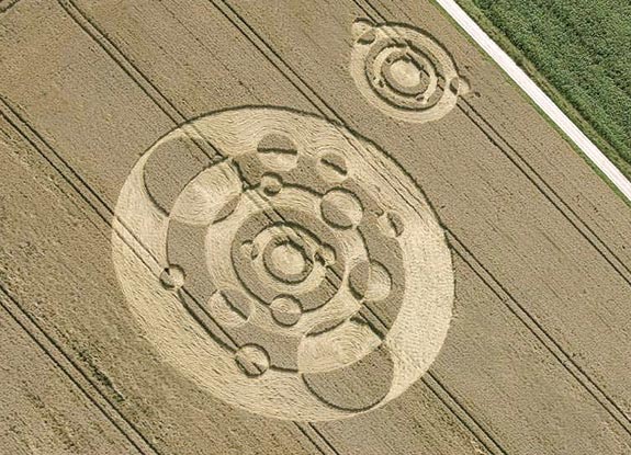 crop circle at Yatesbury | August 06 2009