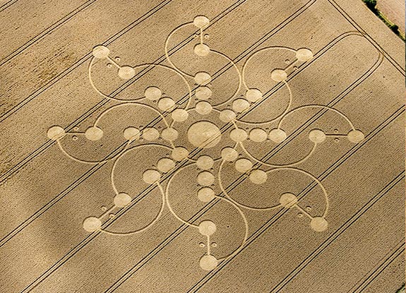 crop circle at Tidcombe | August 16 2009