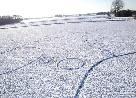 crop circle at Hoeven | December 19 2009