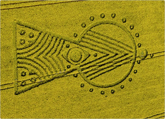 crop circle at Yarnbury Castle | May 16 2010