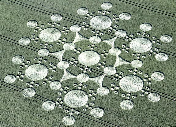 crop circle at Mere | June 25 2010