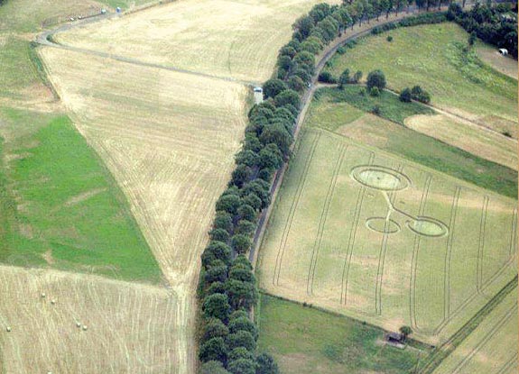 crop circle at Kaldauen | June 29 2010