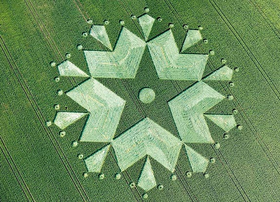 crop circle at Chisbury | July 03 2010