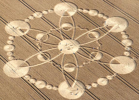 crop circle at Windmill Hill | July 27 2010