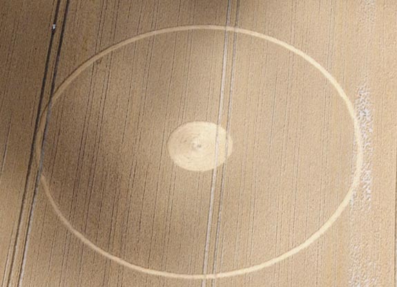 crop circle at Milk Hill | July 28 2010