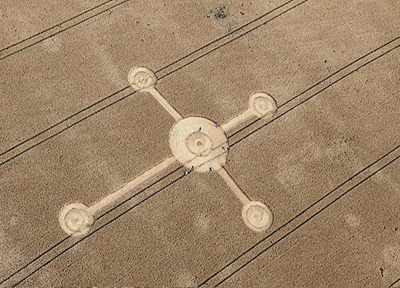 crop circle at Lurkeley Hill | August 03 2010
