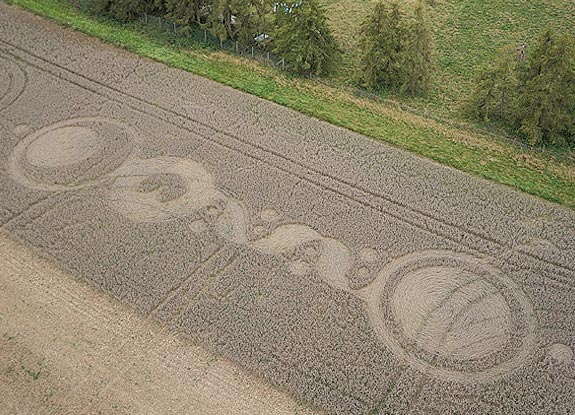 crop circle at Bishops Cannings | September 26 2010