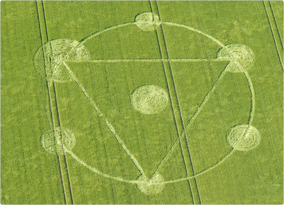 crop circle at Burderop Down | May 21 2011