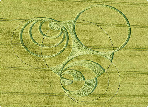 crop circle at Hackpen Hill | May 30 2011