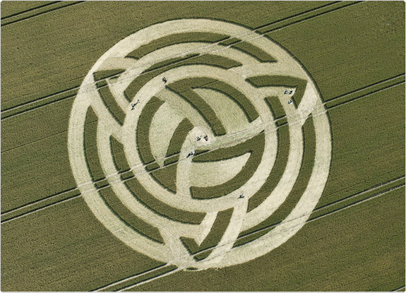 crop circle at Milk Hill | July 08 2011