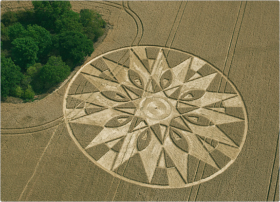 crop circle at Temple Balsall | July 27 2011