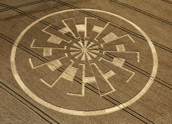 crop circle at Rockley | August 07 2011