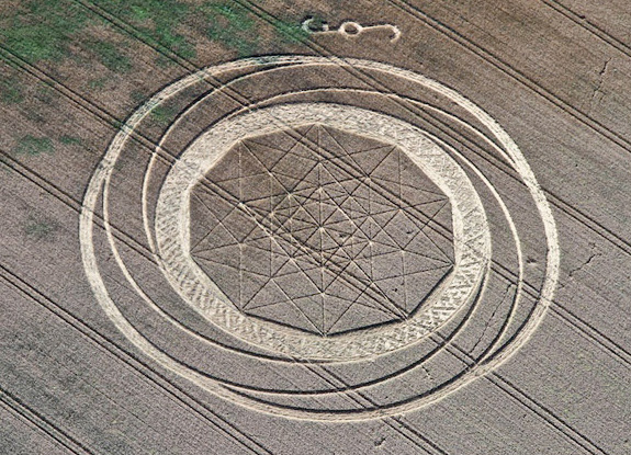 crop circle at Cherhill | August 15 2011